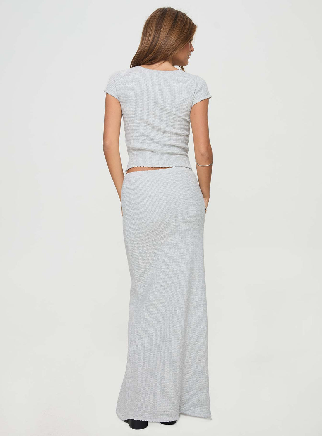 Just Like That Maxi Skirt Grey