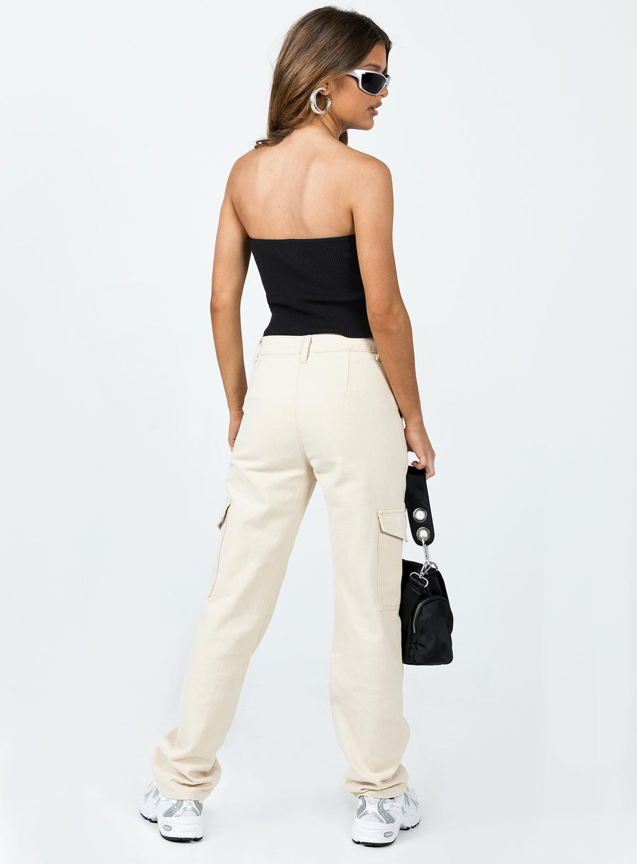 Courtside Cargo Pants Beige
