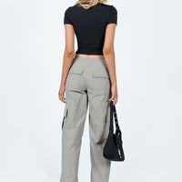 Roy Parachute Pants Grey