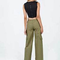 Mackey Cargo Utility Pants Khaki