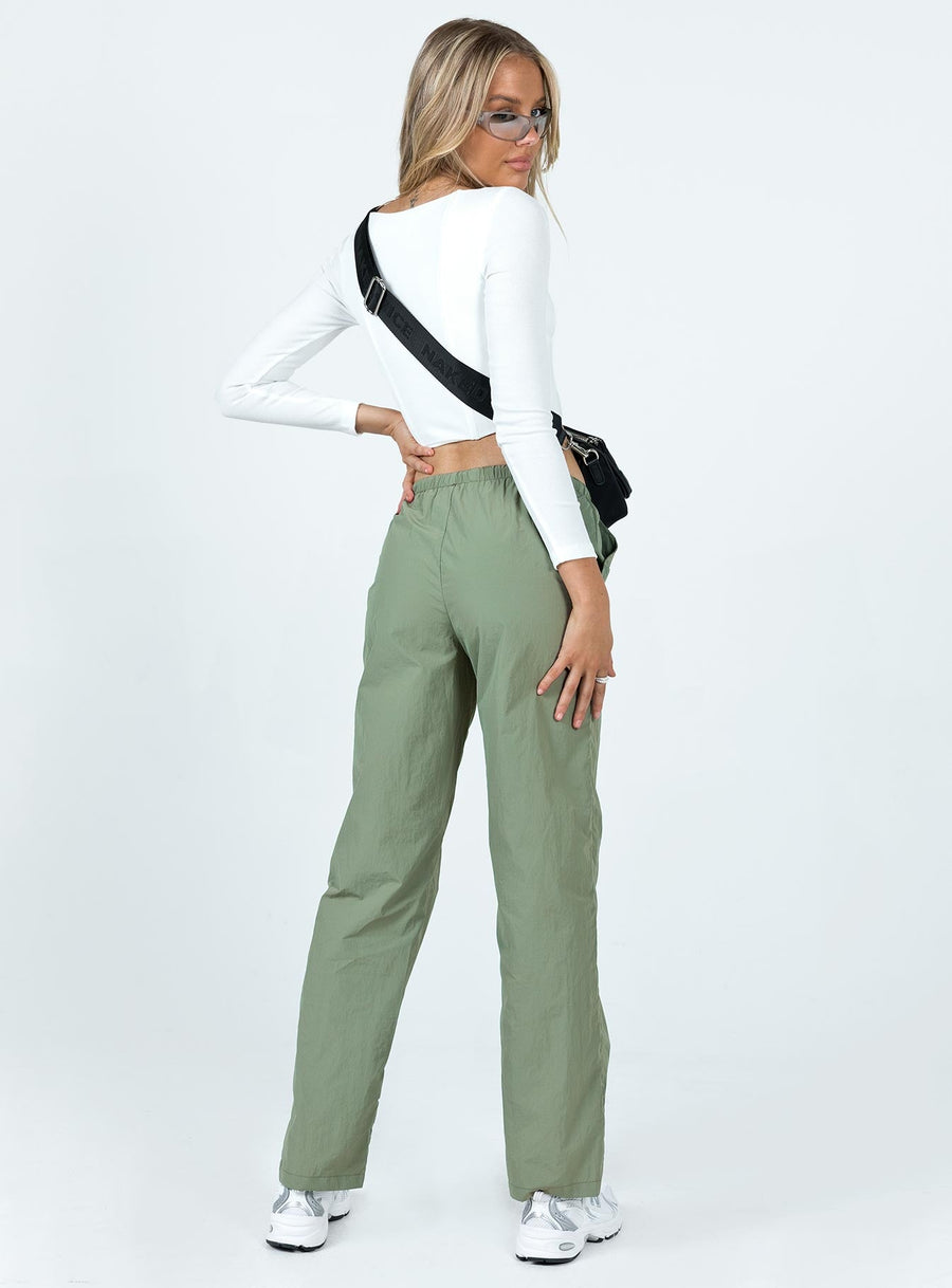 Darlington Parachute Pants Khaki