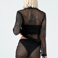 Star Crossed Micro Skirt Black