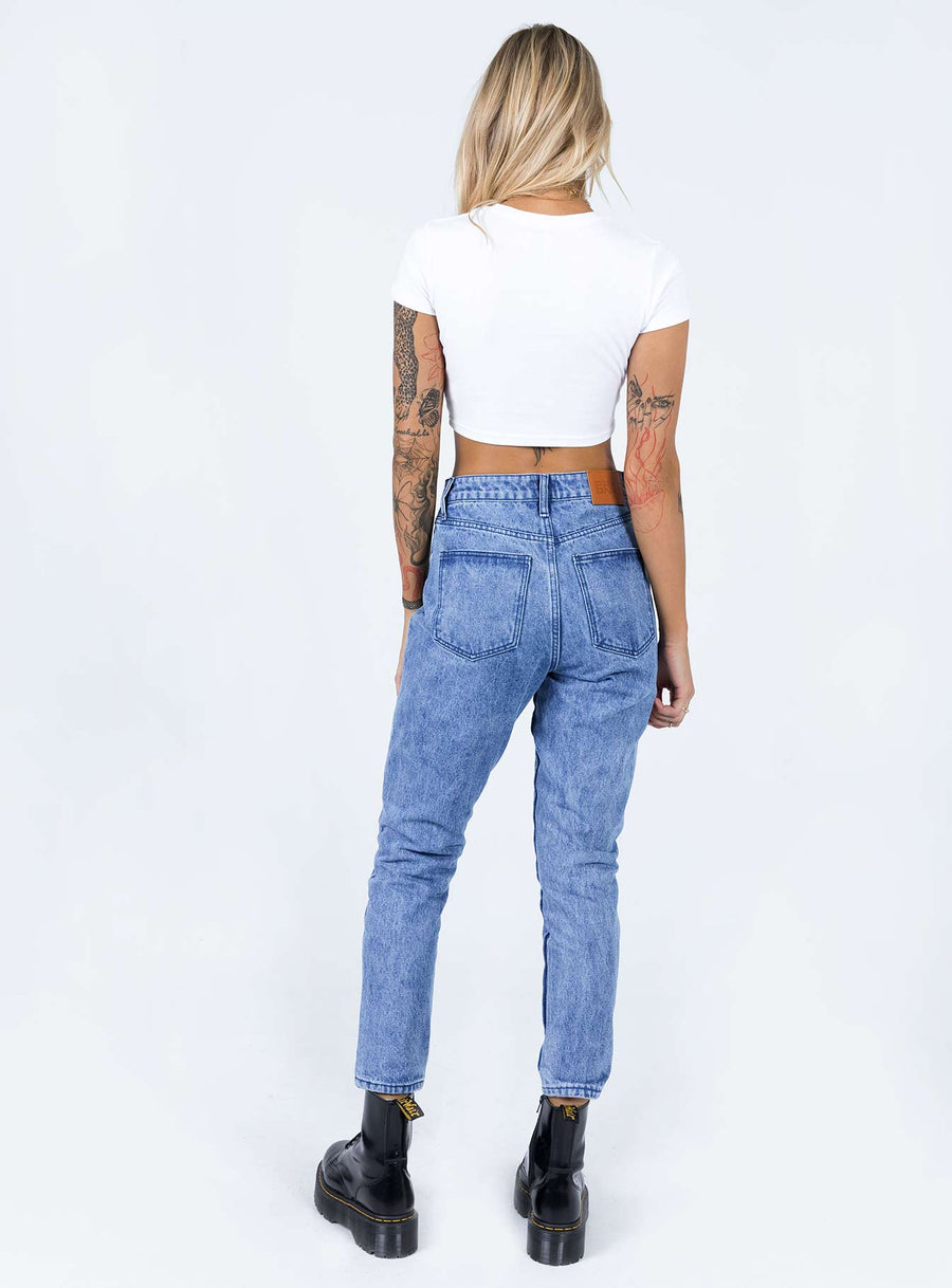 Vernazza Yolk Detail Denim Jeans