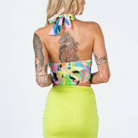 Niku Mini Skirt Apple Green