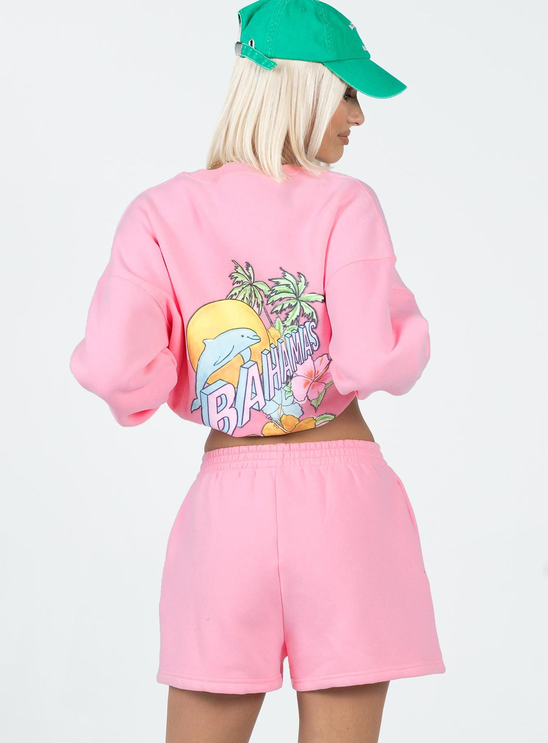 Barclay Track Shorts Pink