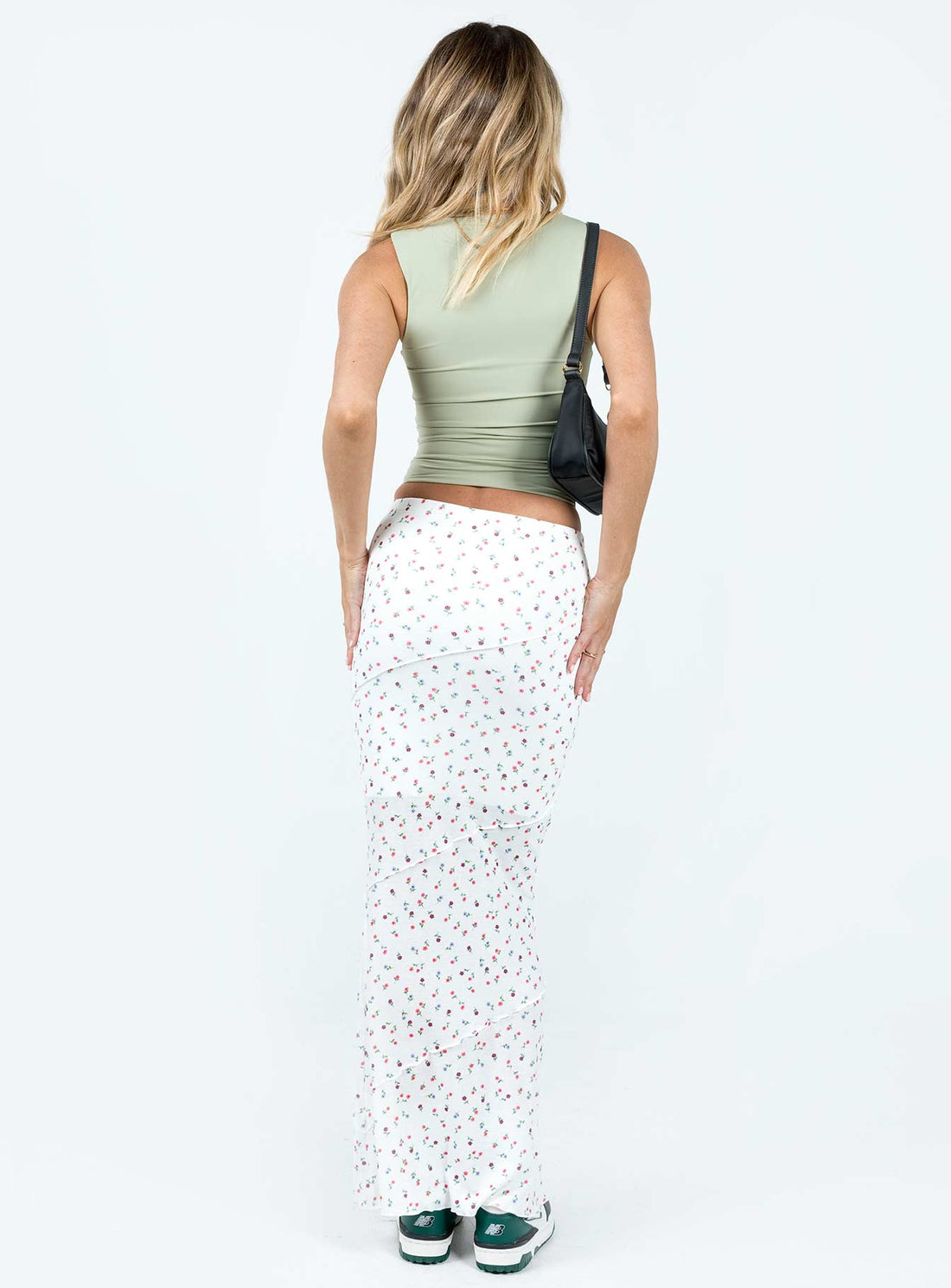 Oscar Maxi Skirt Floral