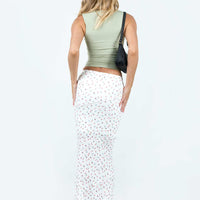 Oscar Maxi Skirt Floral
