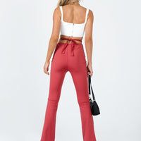 Kyra Pants Red