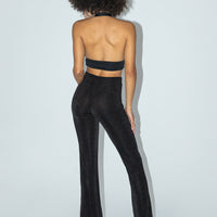Motel Tarava Trouser Crepe Hotfix Diamante Black