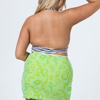 Jayan Mini Skirt Green