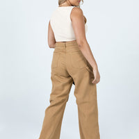 Miami Vice Pants Stone