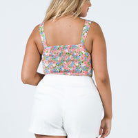 Shanon Shorts White