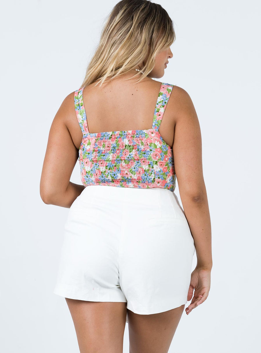 Shanon Shorts White