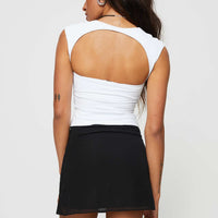 Perrin Mini Skirt Black