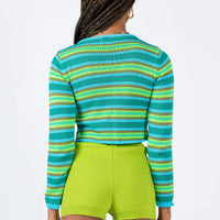 Rowen Basic Knit Shorts Green