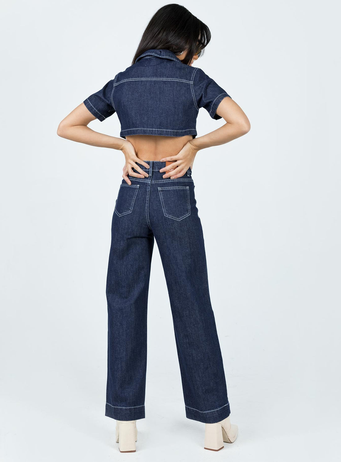 Pioneer Straight Leg Jeans Denim