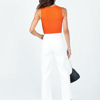 Jeremiah Cargo Jeans White