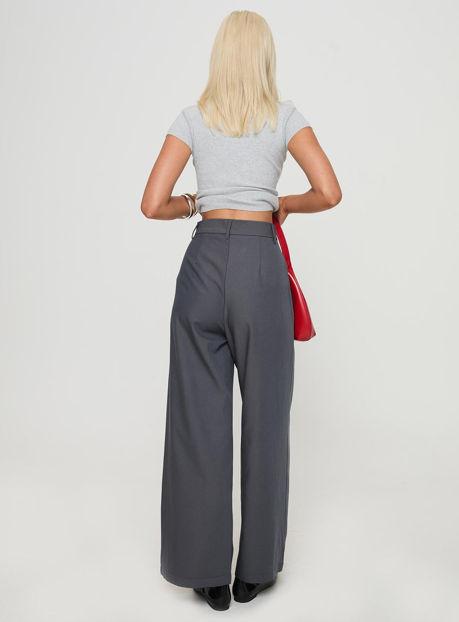 Relaxed Pants Charcoal