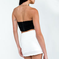 Nowell Mini Skirt White