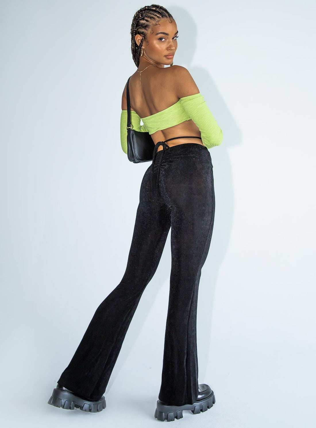 Loriella Flare Pants Black