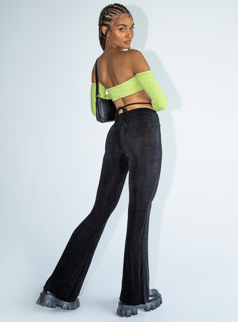 Loriella Flare Pants Black