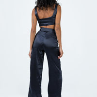 Huxley Satin Set Navy