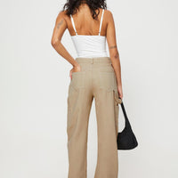 Hellier Cargo Pant Beige