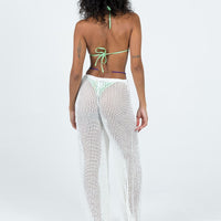 Darcie Knit Pants White