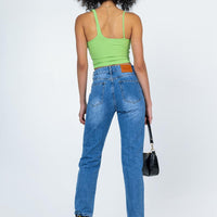 Khaled Skinny Mid Wash Denim Jeans