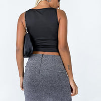 Bohdi Mini Skirt Silver