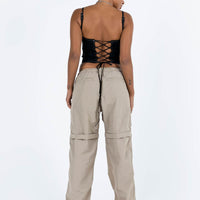 Stefanni Cargo Pants Beige