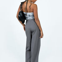 Mertyl Asymmetric Pants Slate
