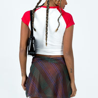 Prep In Your Step Mini Skirt Multi