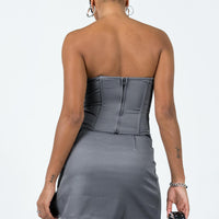 Ewan Mini Skirt Grey