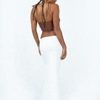 Corine Maxi Skirt White
