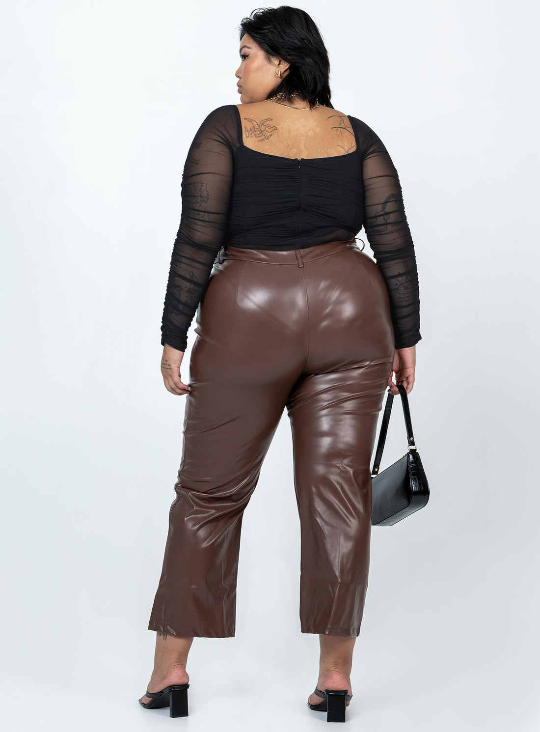 Love Lies Pants Brown Curve