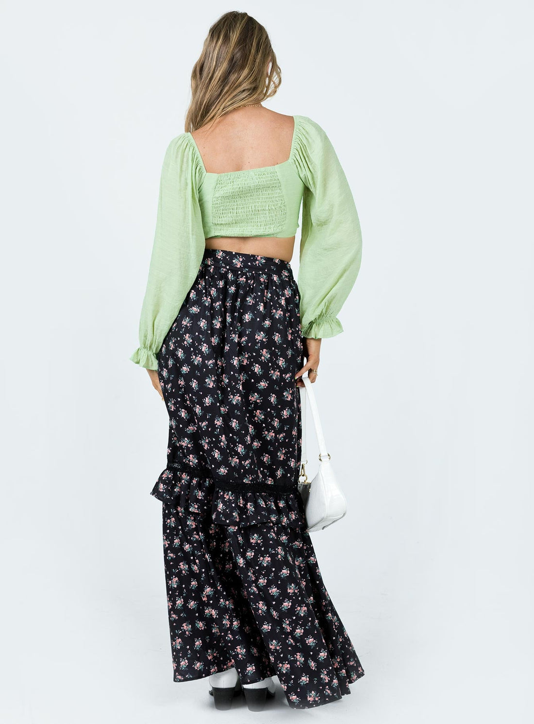 Fowler Maxi Skirt Black