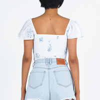 Doughty Shorts Light Wash Denim