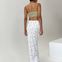 Hera Maxi Skirt White