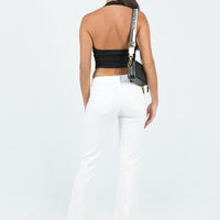 Corso Low Rise Jeans White