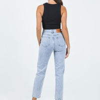 Curzon Mom Jeans Denim