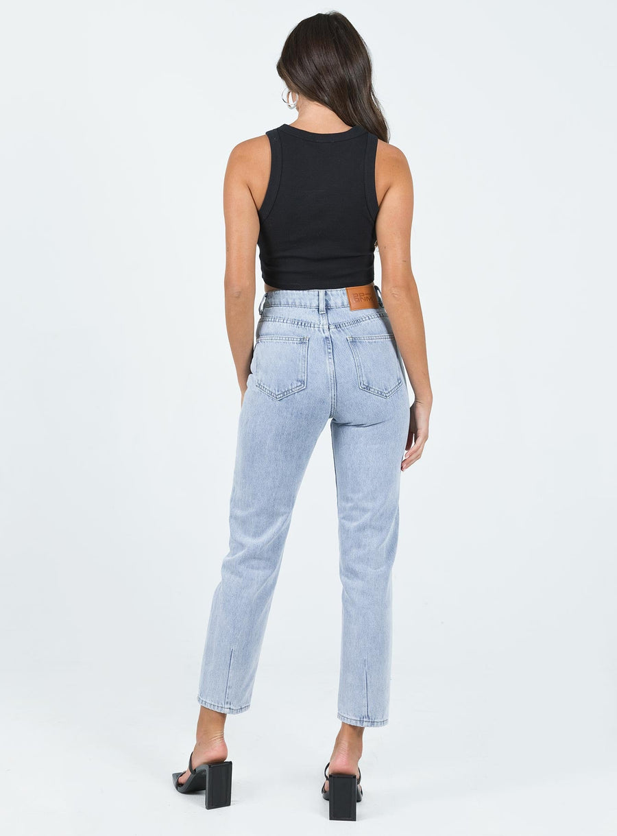 Curzon Mom Jeans Denim