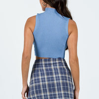 Bolton Mini Skirt Blue