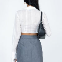 Konrad Mini Skirt Grey