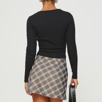 Fike Mini Skirt Blue