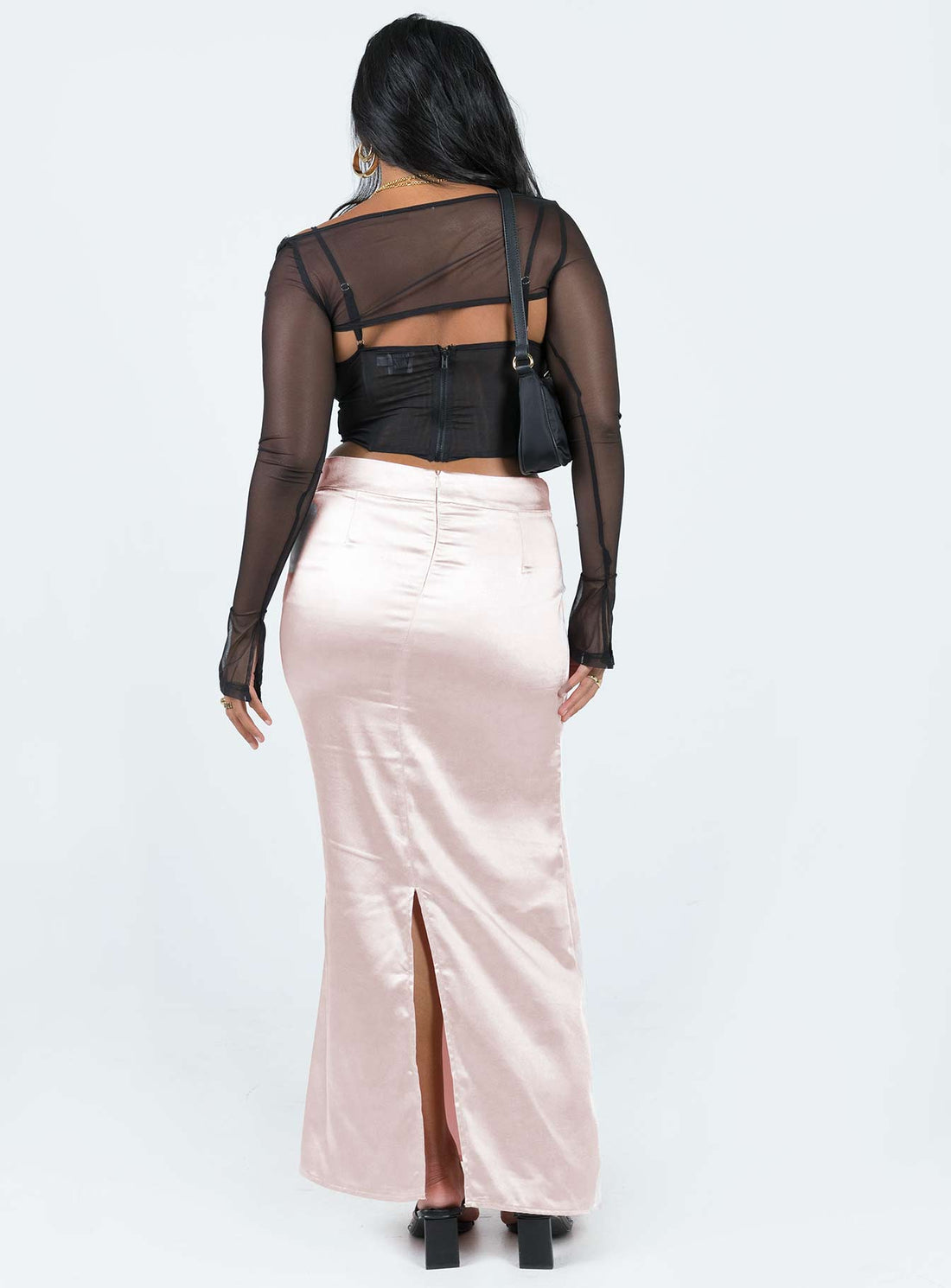 Promenade Maxi Skirt Pink