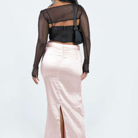Promenade Maxi Skirt Pink