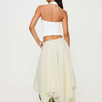 Gratitude Midi Skirt Cream
