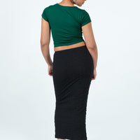 Corine Maxi Skirt Black