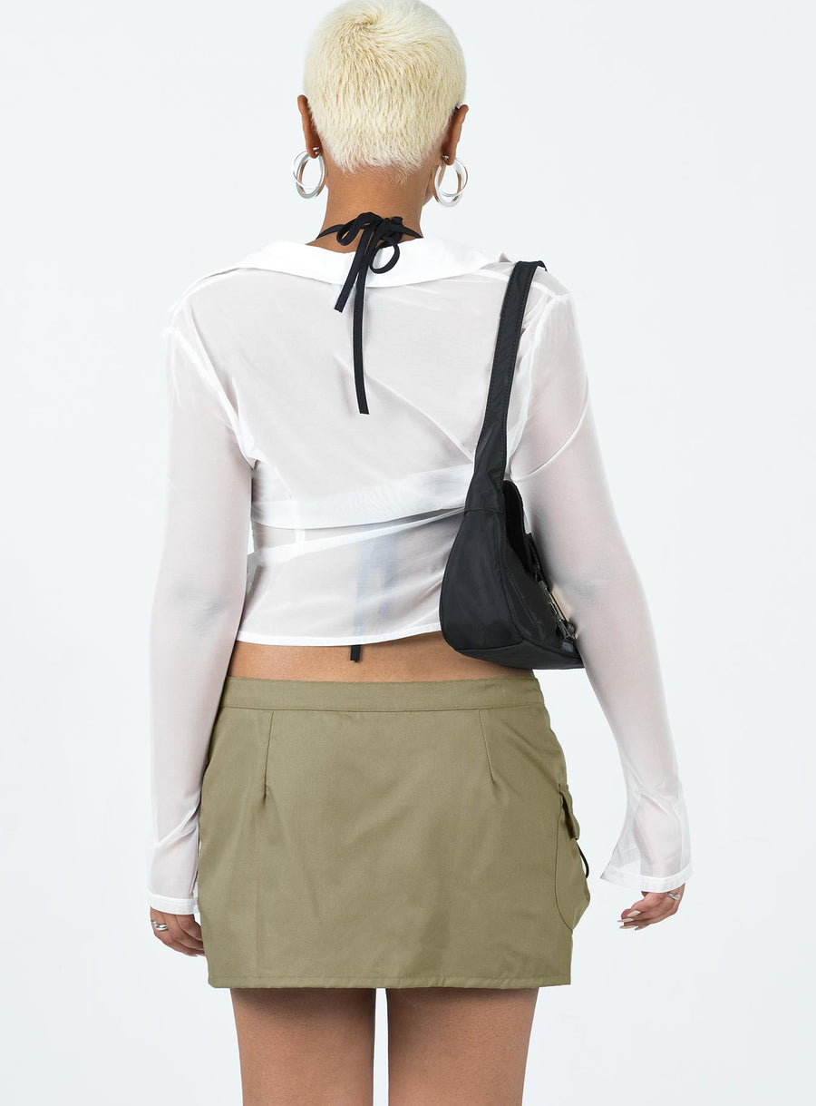 Motel Zephyr Skirt Taupe